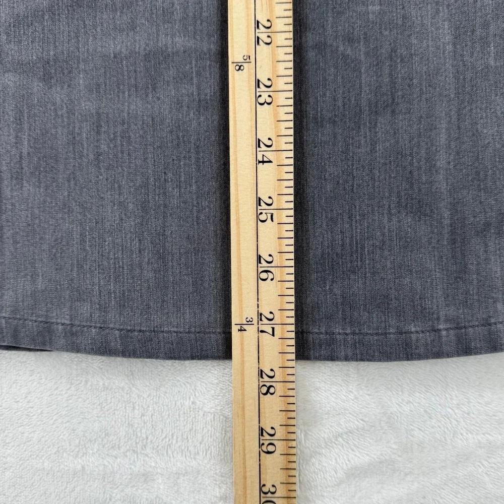 FIGS Scrub Top Mens Small Charcoal Gray Excellent TM3000 V-Neck Technical Top